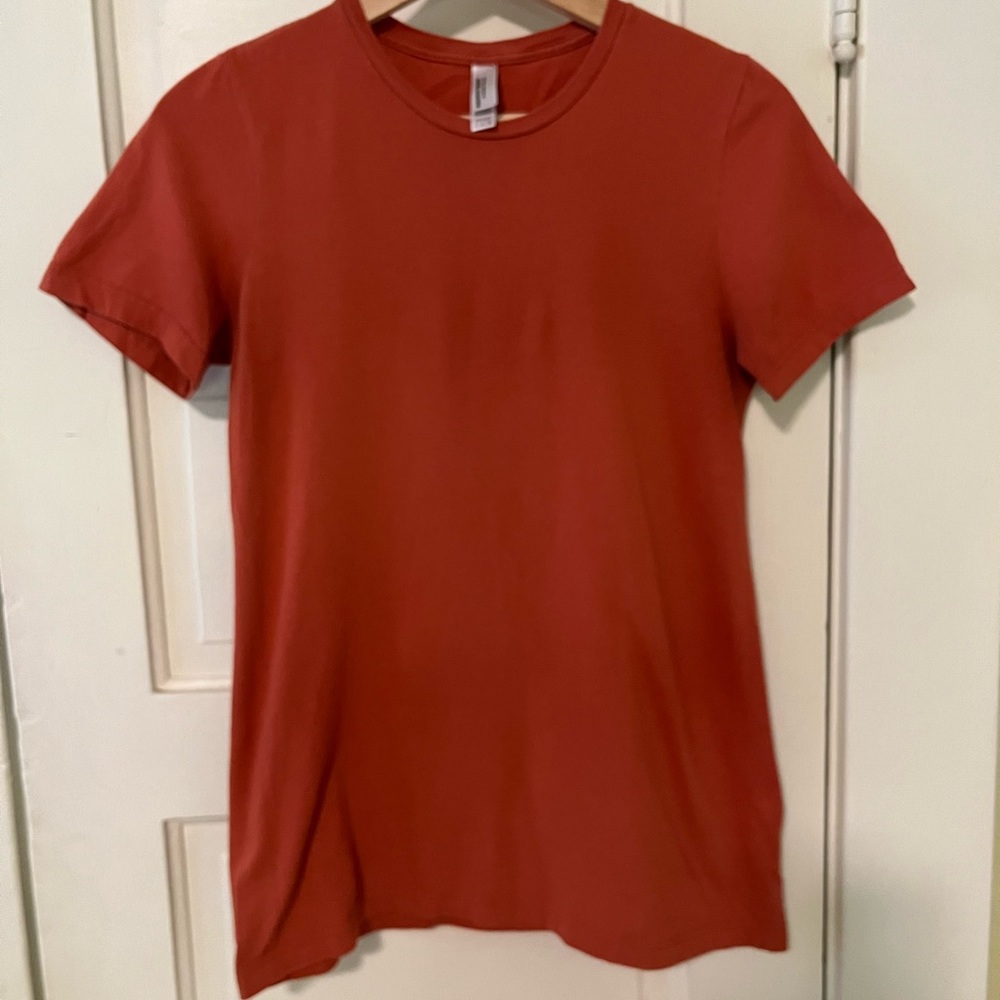 American Apparel Original Fine Jersey Classic Women’s Tee in Orange